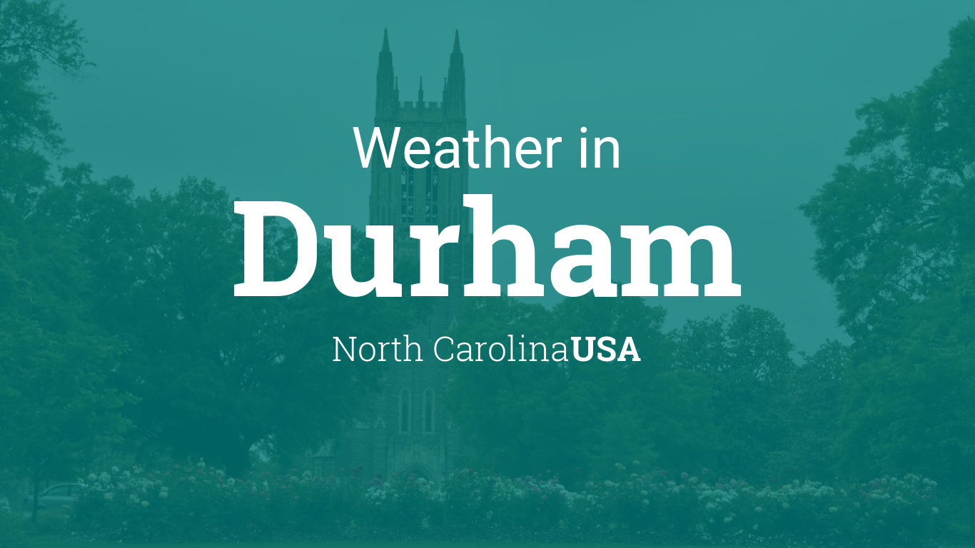  Weather  for Durham  North Carolina USA
